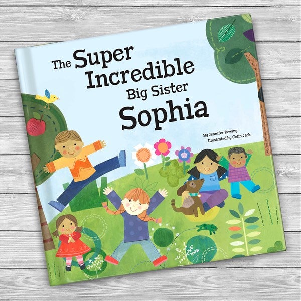 Super Incredible Big Sister Personalized Kids Story Book  - 48540D