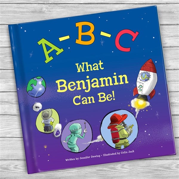 A-B-C What I Can Be! Personalized Book - 48545D