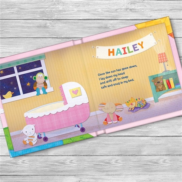Hello World Toys Hello World! Personalized Board Book - Pink