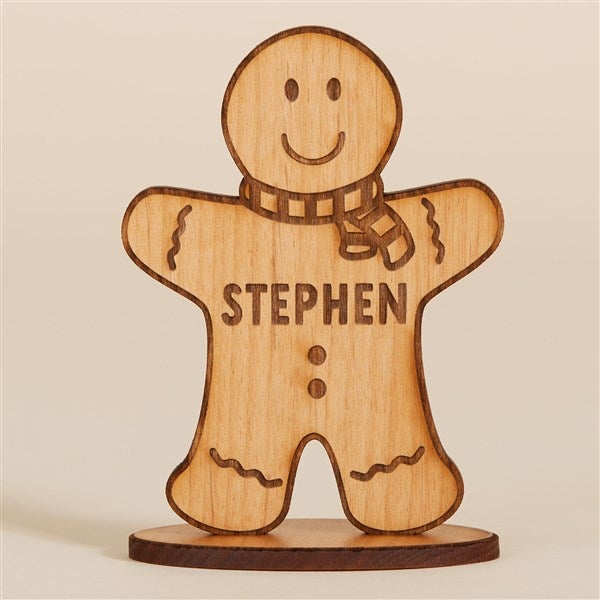 Santa and Friends Personalized Wood Christmas Characters  - 48667