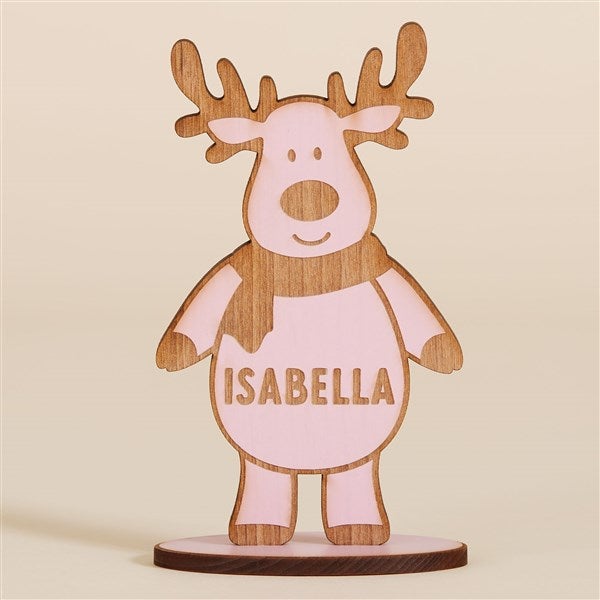 Santa and Friends Personalized Wood Christmas Characters  - 48667