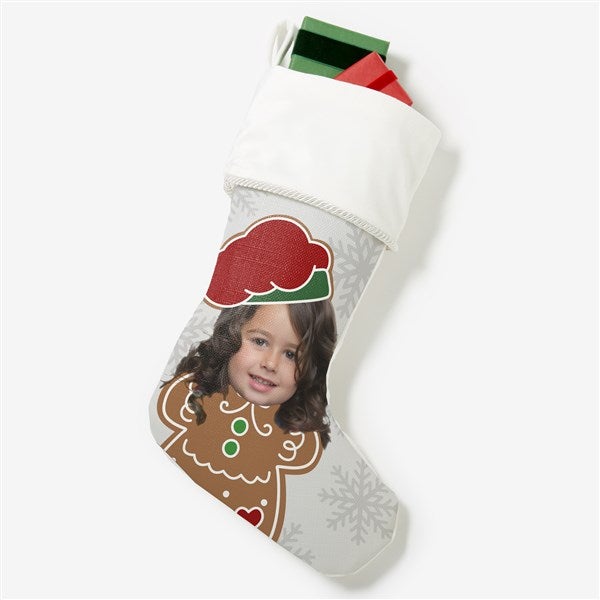 Christmas Character Personalized Photo Christmas Stockings - 48704