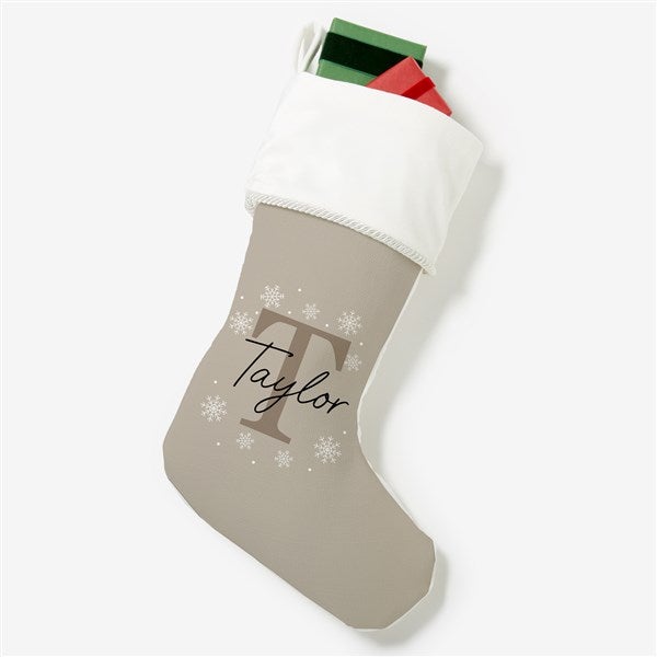 Initially Christmas Personalized Christmas Stockings - 48706
