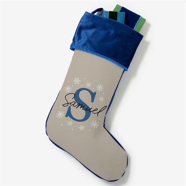Initially Christmas Personalized Christmas Stockings - 48706