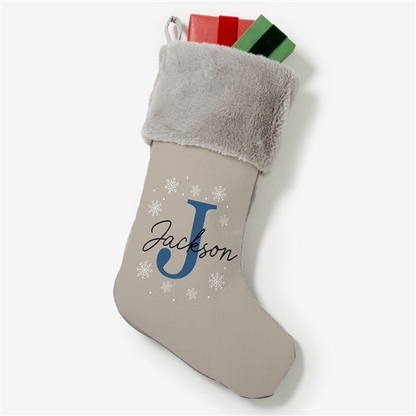 Initially Christmas Personalized Christmas Stockings - 48706