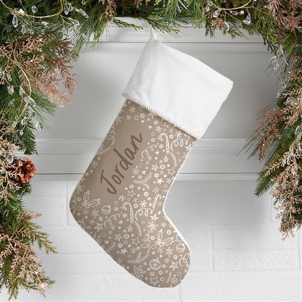 Holiday Delight Personalized Christmas Stockings - 48709