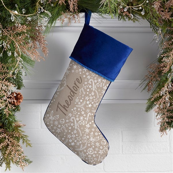 Holiday Delight Personalized Christmas Stockings - 48709