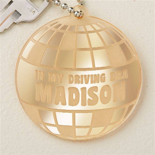 Disco Ball Personalized Acrylic Keychains - 48863