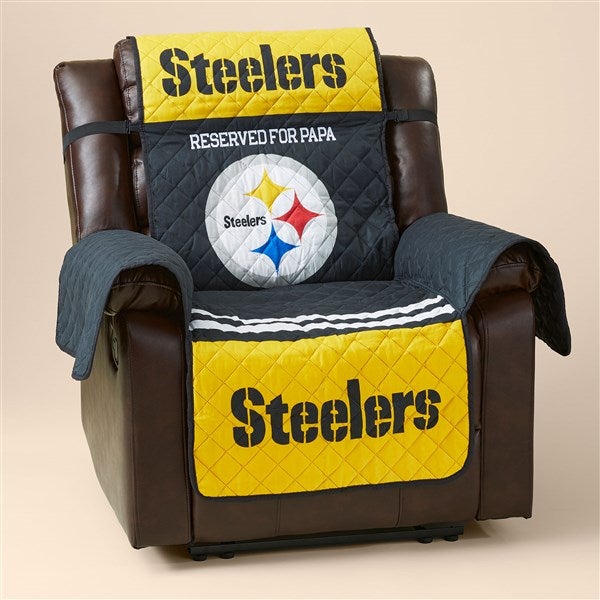 Pittsburgh Steelers Personalized NFL Recliner Protector  - 48925
