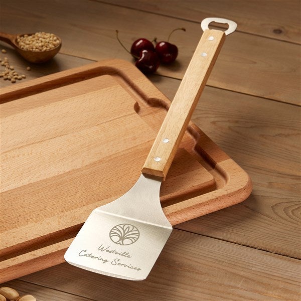 Personalized Logo Stainless Steel Spatula  - 49039