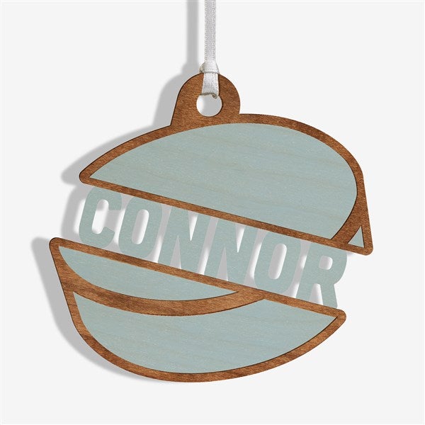 Hockey Personalized Wood Ornament - 49049
