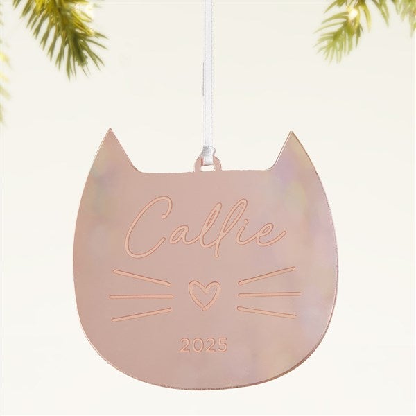 Cat Personalized Acrylic Ornament - 49084