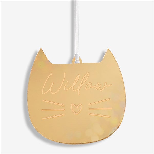 Cat Personalized Acrylic Ornament - 49084