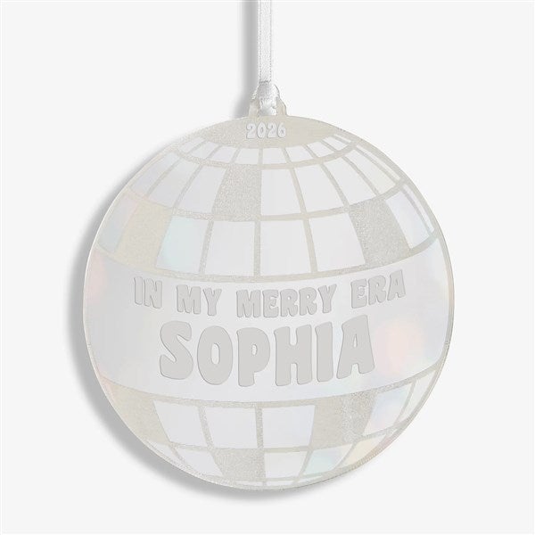 Disco Ball Personalized Christmas Ornaments - 49087