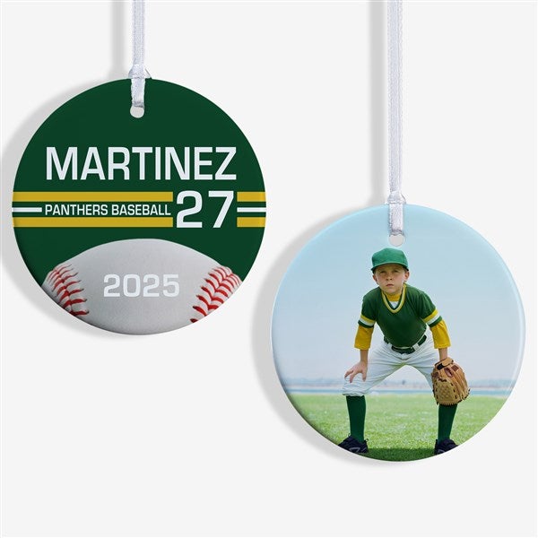 Baseball Personalized Ornament - 49091