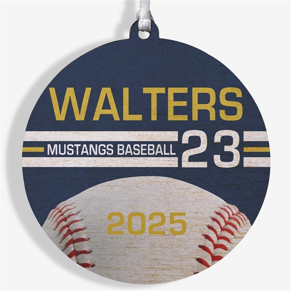 Baseball Personalized Ornament - 49091