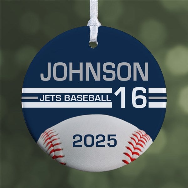 Baseball Personalized Ornament - 49091
