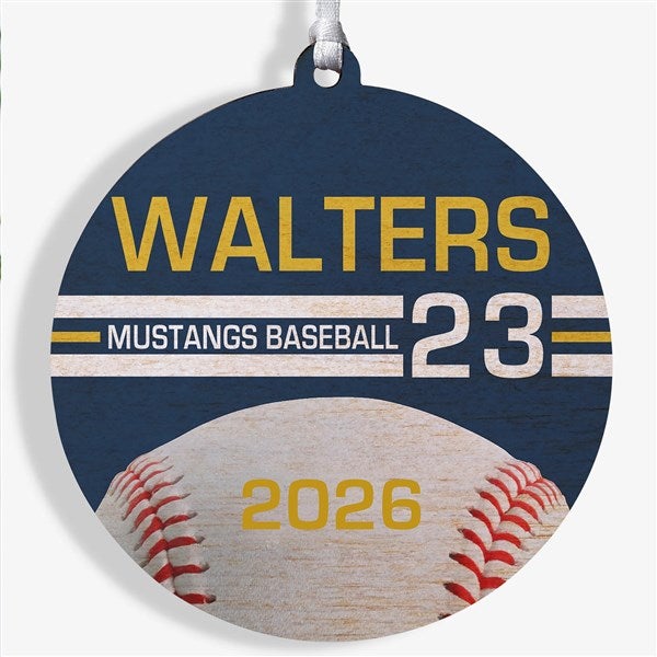 Baseball Personalized Ornament - 49091