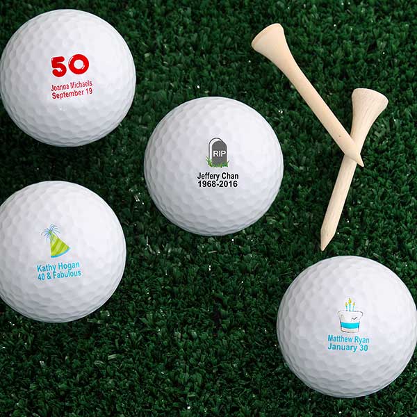 Personalized Golf Balls Birthday Gift Callaway Golf Balls Sport