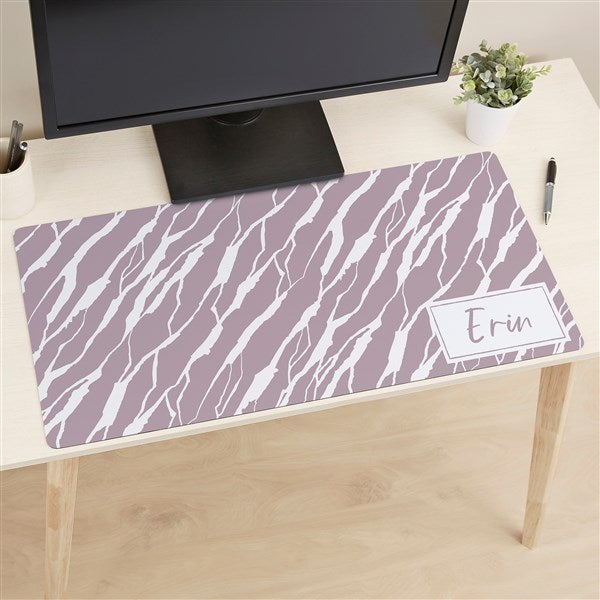 Hand Drawn Patterns Personalized Desk Mat  - 49182
