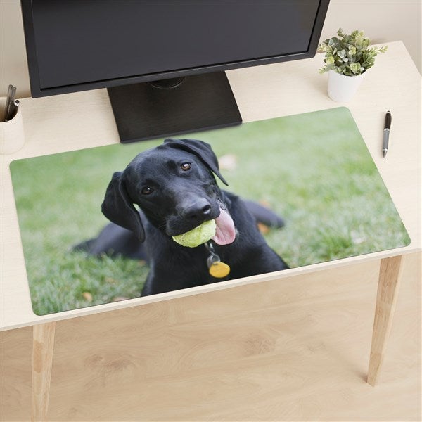 Pet Photo Personalized Desk Mat  - 49187