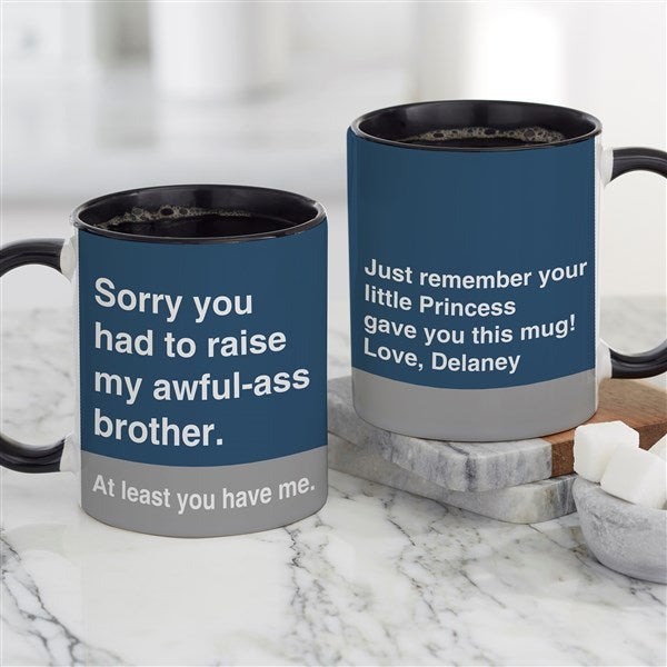 Personalized Dad Coffee Mugs - Awful Ass Kids  - 49201