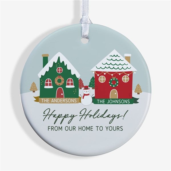 Favorite Neighbor Personalized Christmas Ornaments - 49265