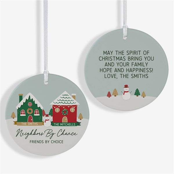 Favorite Neighbor Personalized Christmas Ornaments - 49265