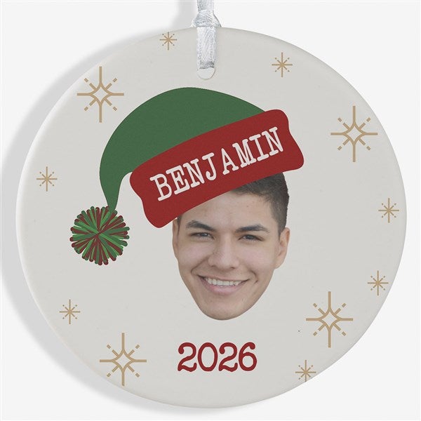 Christmas Character Personalized Photo Ornaments - 49267