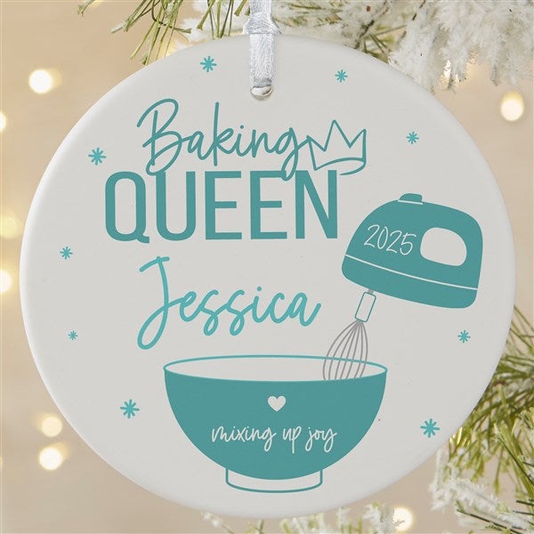 Baking Queen Personalized Ornament - 49268