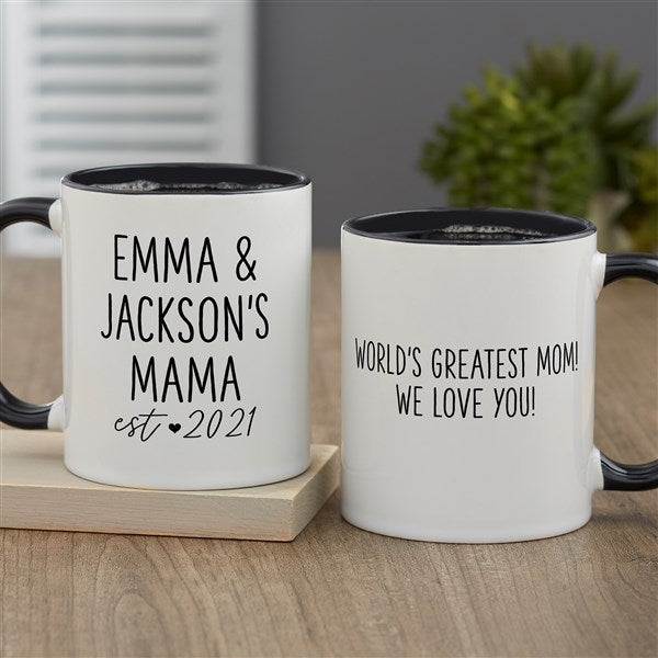 Her Year Established Personalized Coffee Mug  - 49299