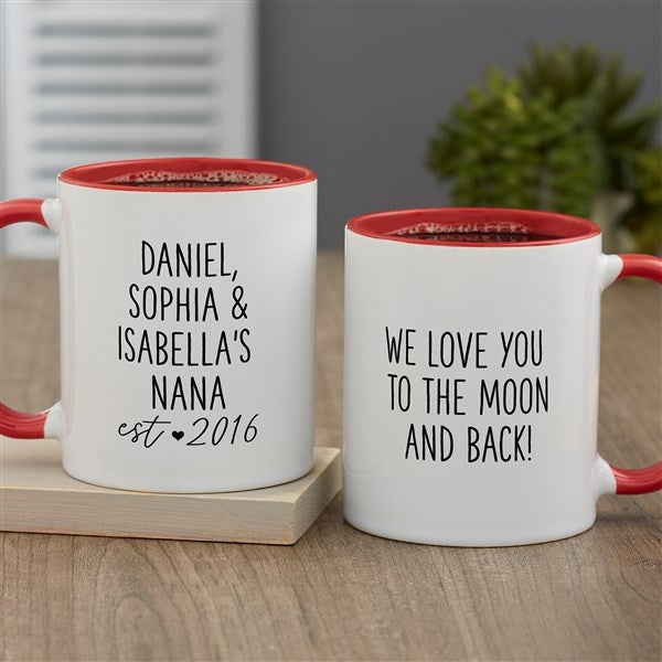 Her Year Established Personalized Coffee Mug  - 49299