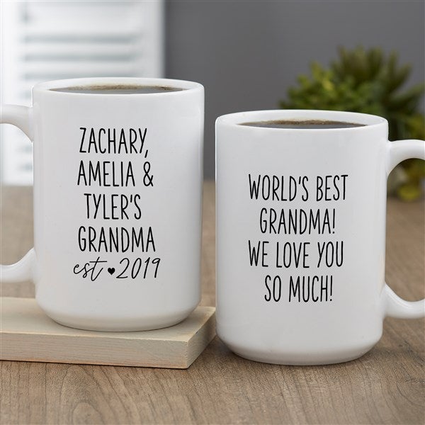 Her Year Established Personalized Coffee Mug  - 49299