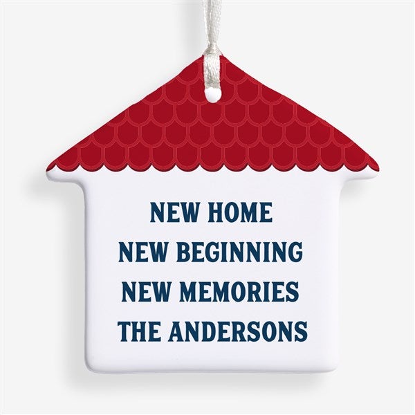 Write Your Own Personalized House Ornaments - 49327