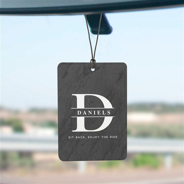 Lavish Last Name Personalized Car Air Freshener - 49361