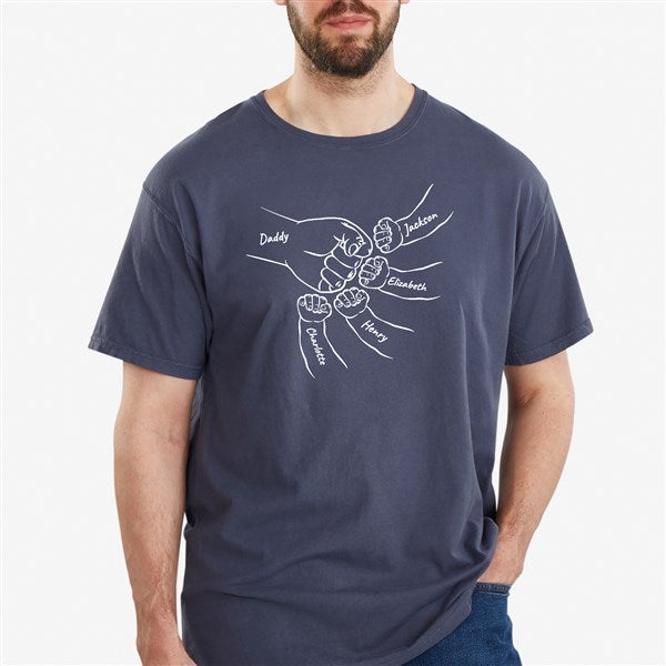 Dad's Fist Bump Personalized Men's Shirts  - 49370
