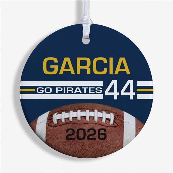 Football Personalized Ornament - 49402