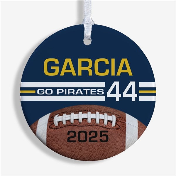 Football Personalized Ornament - 49402