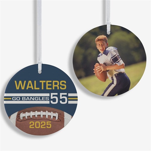 Football Personalized Ornament - 49402