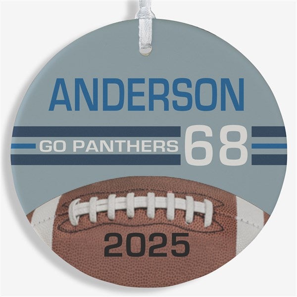 Football Personalized Ornament - 49402