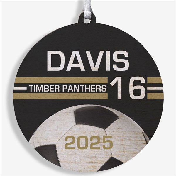 Soccer Personalized Ornament - 49403