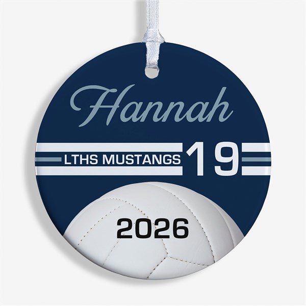 Volleyball Personalized Ornament - 49404