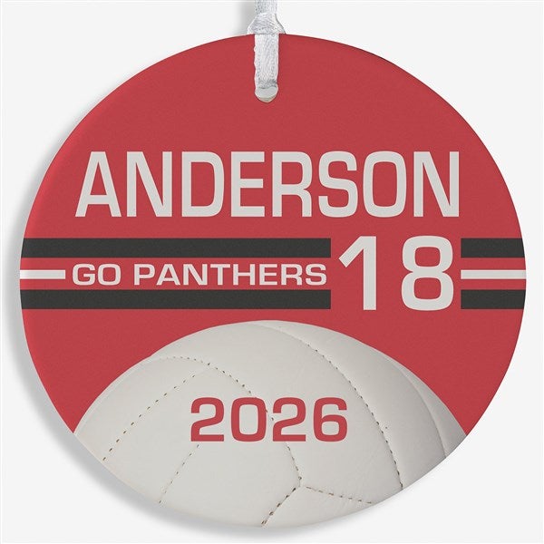 Volleyball Personalized Ornament - 49404