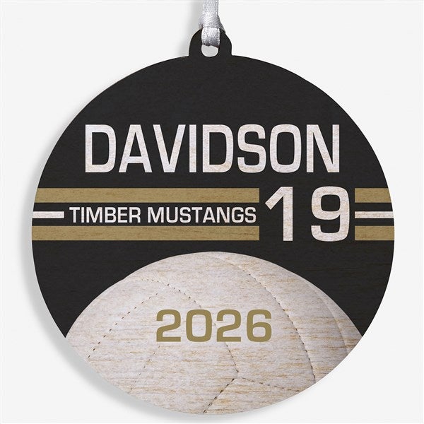 Volleyball Personalized Ornament - 49404