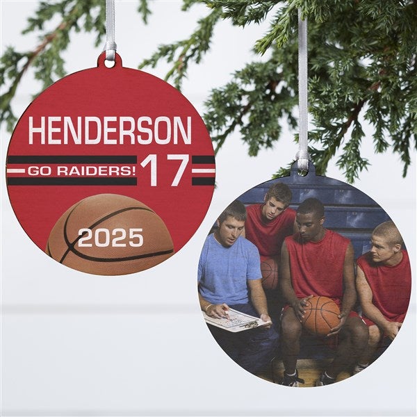Basketball Personalized Ornament - 49405