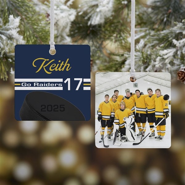 Hockey Personalized Ornament - 49406