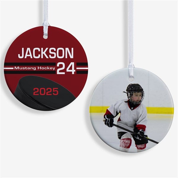 Hockey Personalized Ornament - 49406