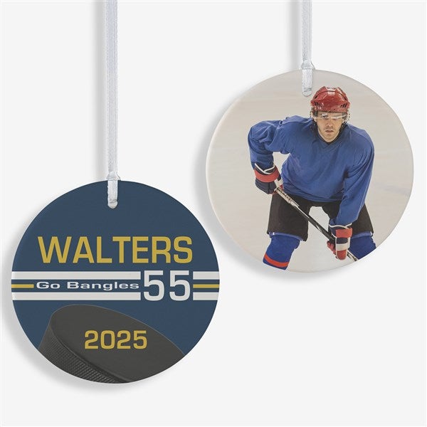 Hockey Personalized Ornament - 49406
