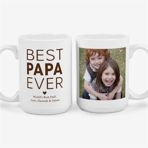 Best Dad Personalized Coffee Mug  - 49870
