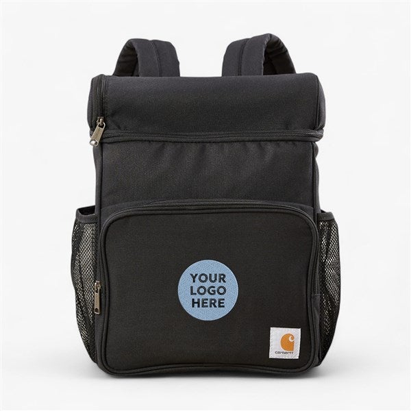 Personalized Logo Carhartt Embroidered Backpack Cooler - Black - 49891